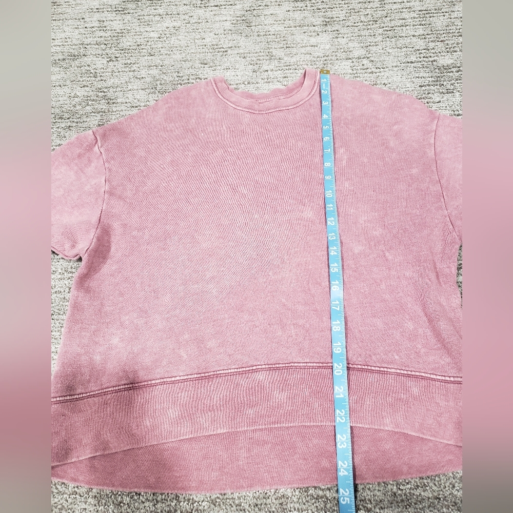 Hollister Small Pink Crewneck Sweatshirt - Picture 4 of 8